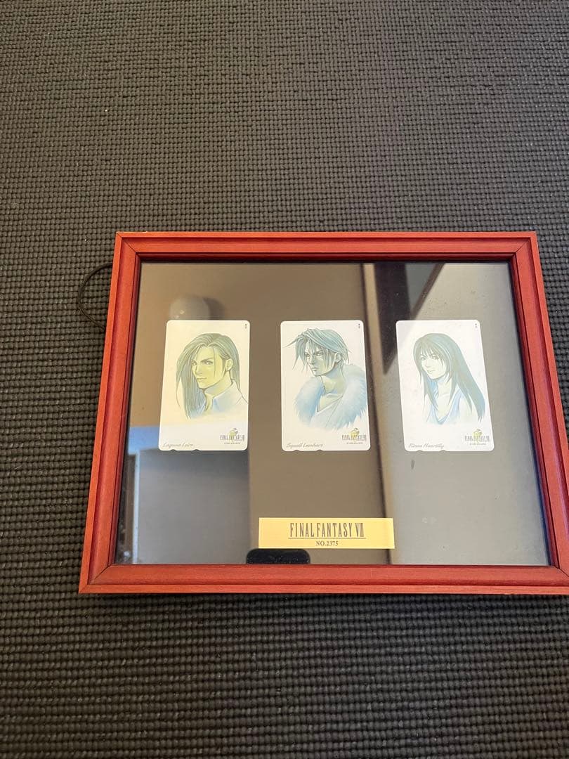 ファイナルファンタジー8　カード額縁　限定　リノア　のみ
