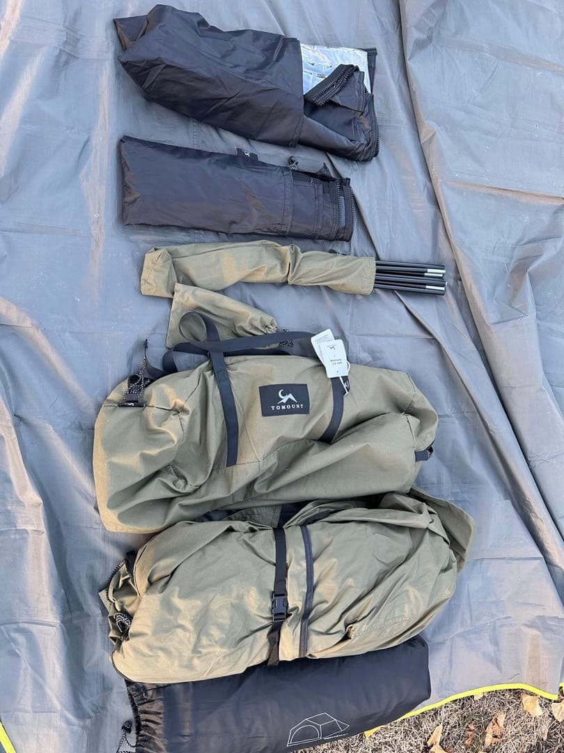 トモウント　TCドームテント　拡張テント付き　インナーテントセット