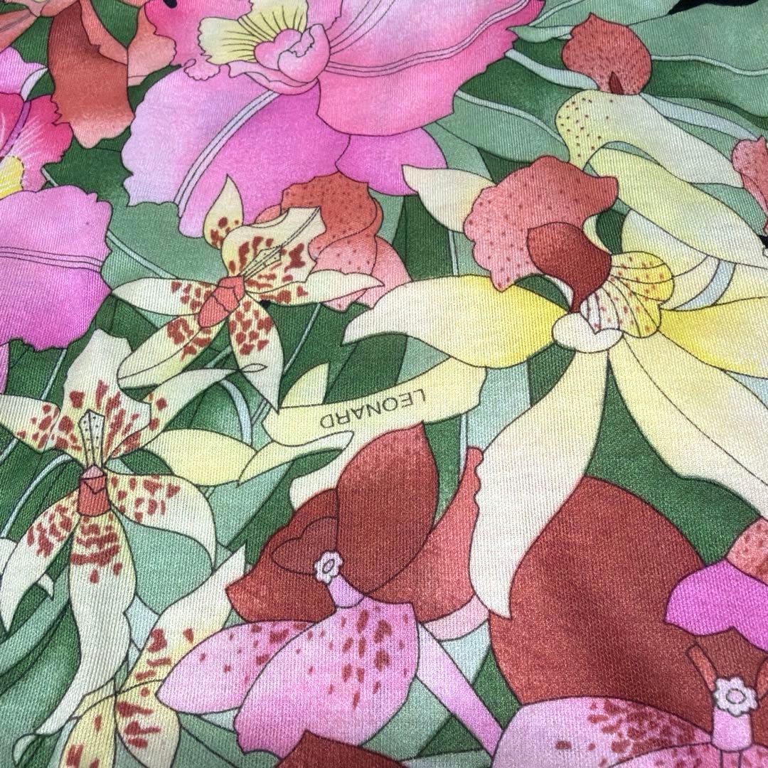 ア*タ様 LEONARD レオナール フラワープリント 長袖 トップス