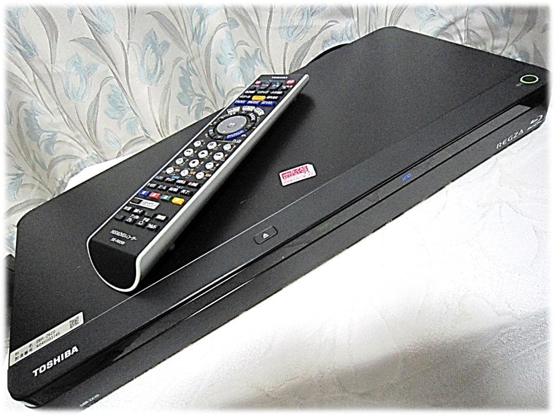 【動作品】東芝 REGZA DBR-Z620 HDD(1TB)/W録/無線LAN