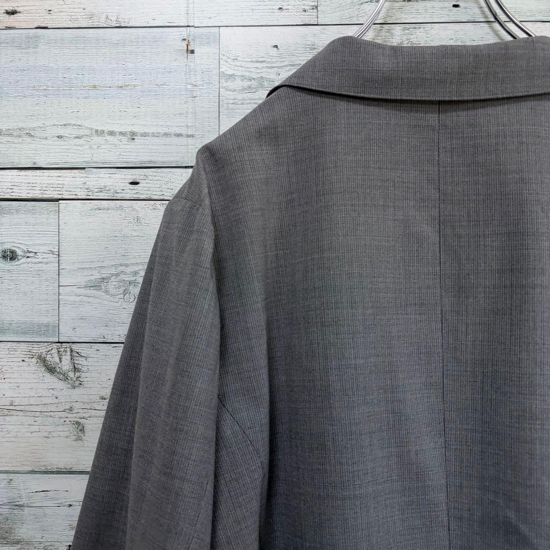 ☆大きいサイズ・25号☆ニューヨーカー　ウォッシャブルテーラードジャケット　毛混