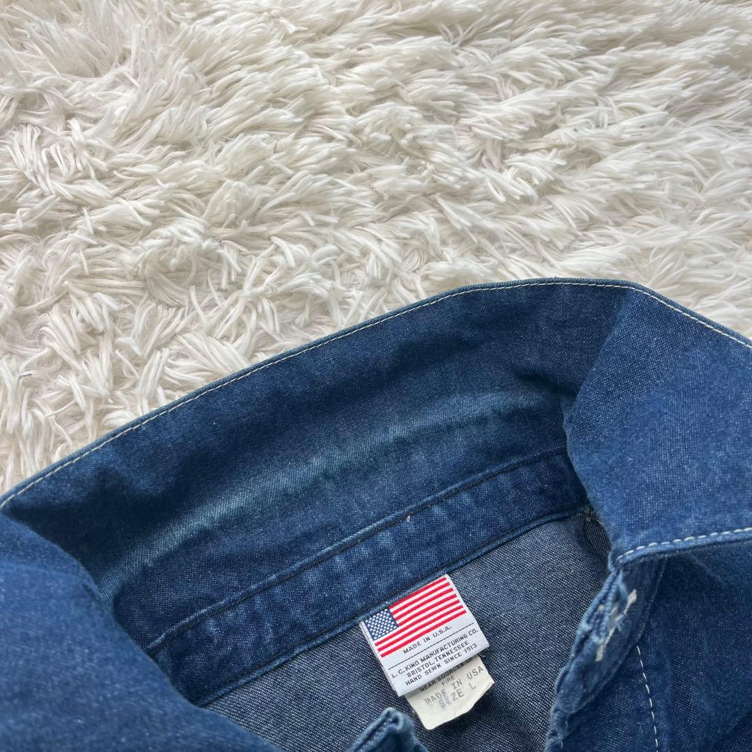 POINTER BRAND Denim Cover Ralls USA製 L