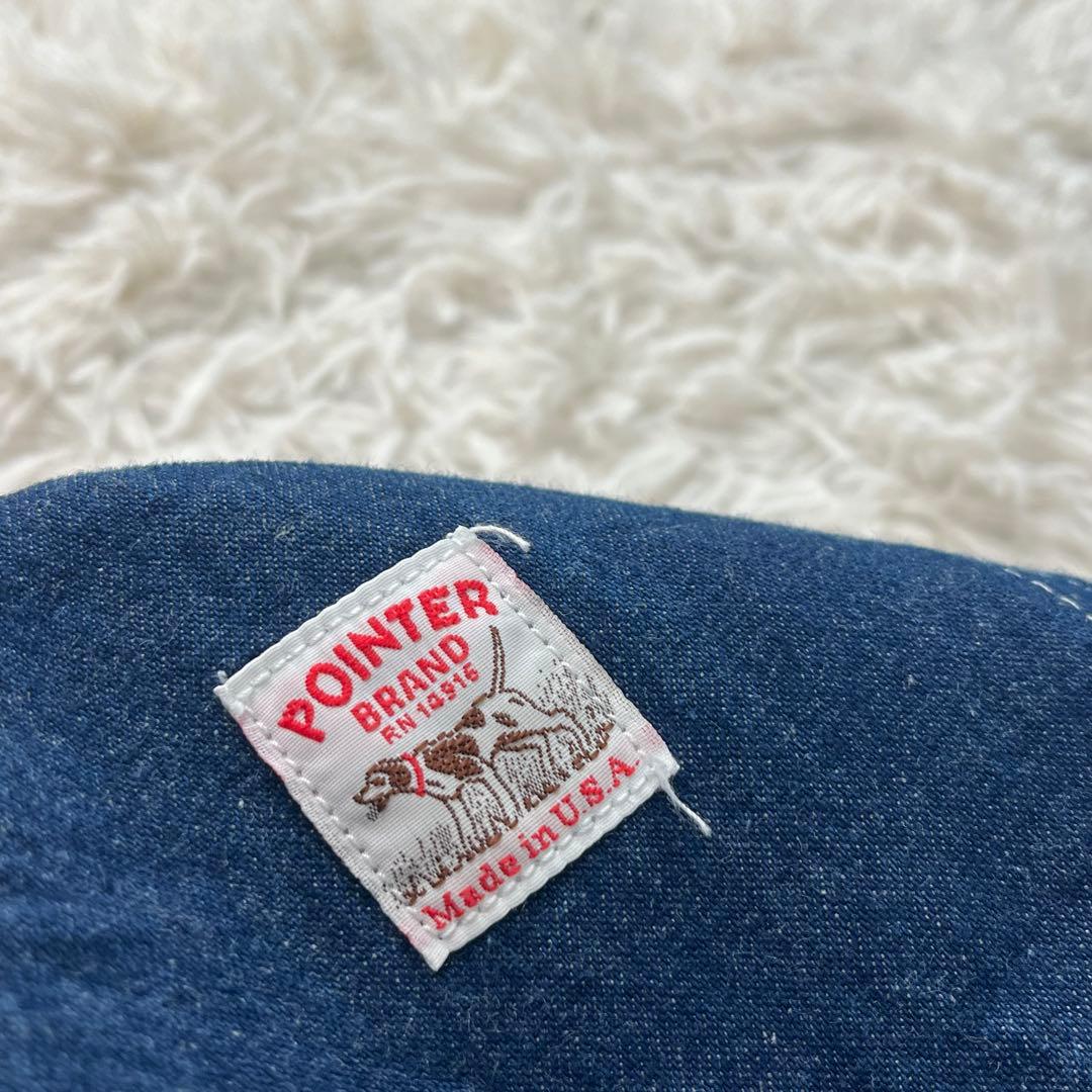 POINTER BRAND Denim Cover Ralls USA製 L