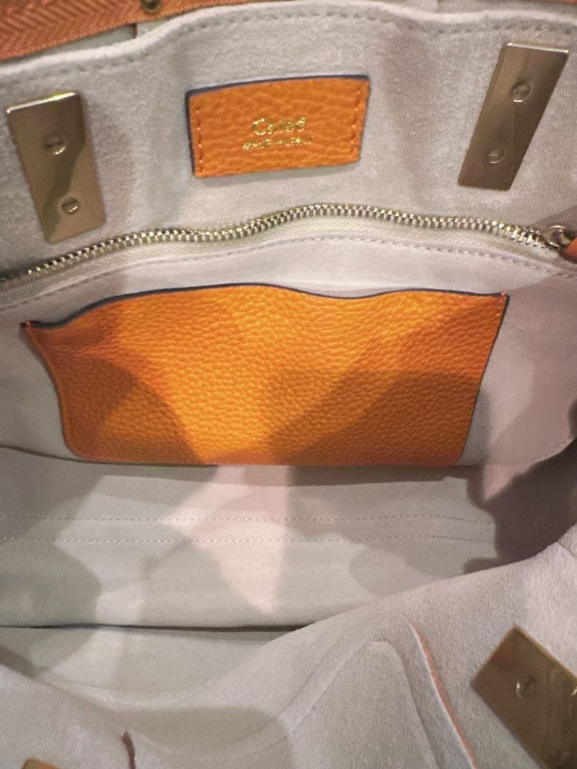 美品！Chloe クロエ ヘイリー HAYLEY 2way レザー ハンドバッグ