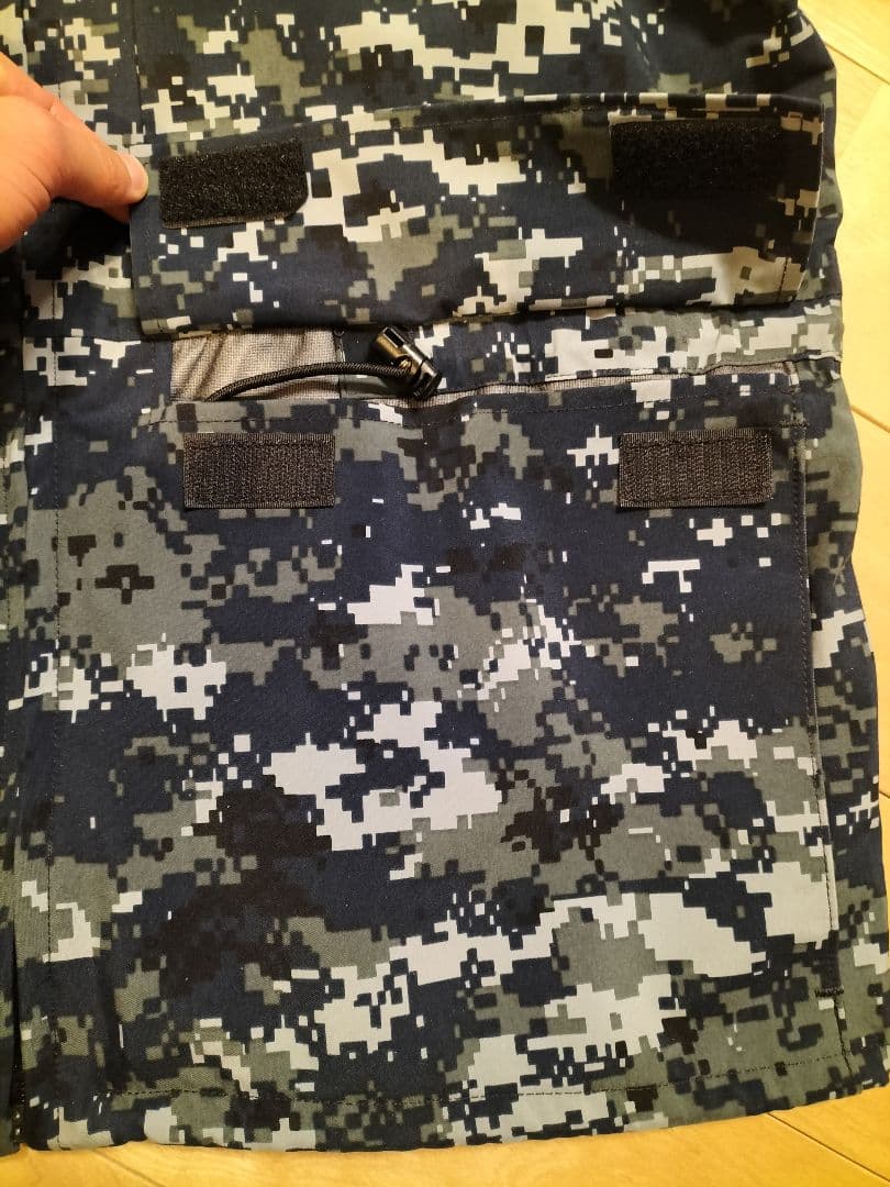 米海軍（U.S.NAVY）GORE-TEXパーカー NWU TYPE1 M-S