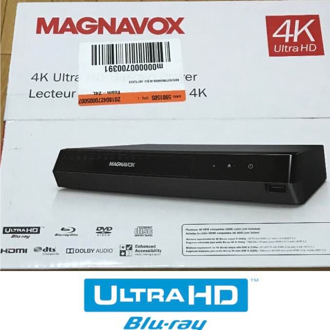 新品未開封 4K Ultra HD with HDR Blu-ray プレイヤー