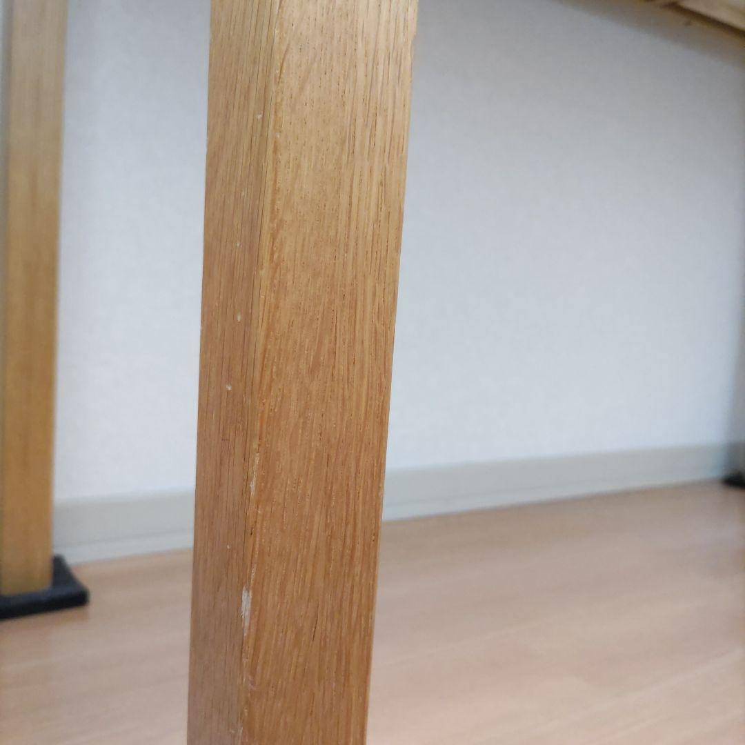 無印良品　デスク　勉強机　オーク材