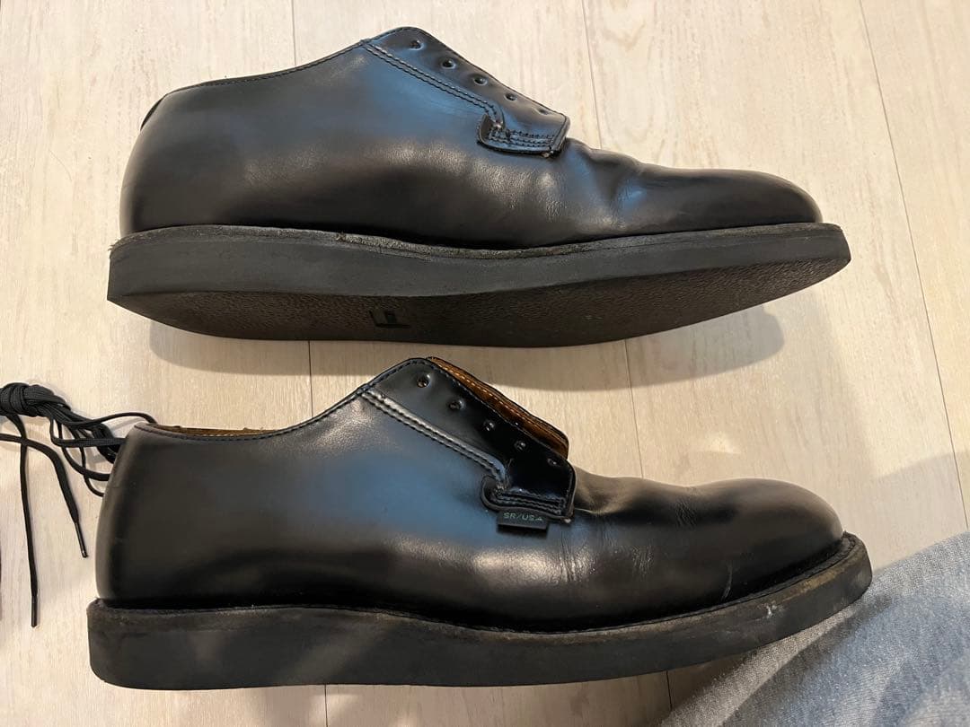 Red Wing Shoes ブラック レースアップシューズ 10 (US)