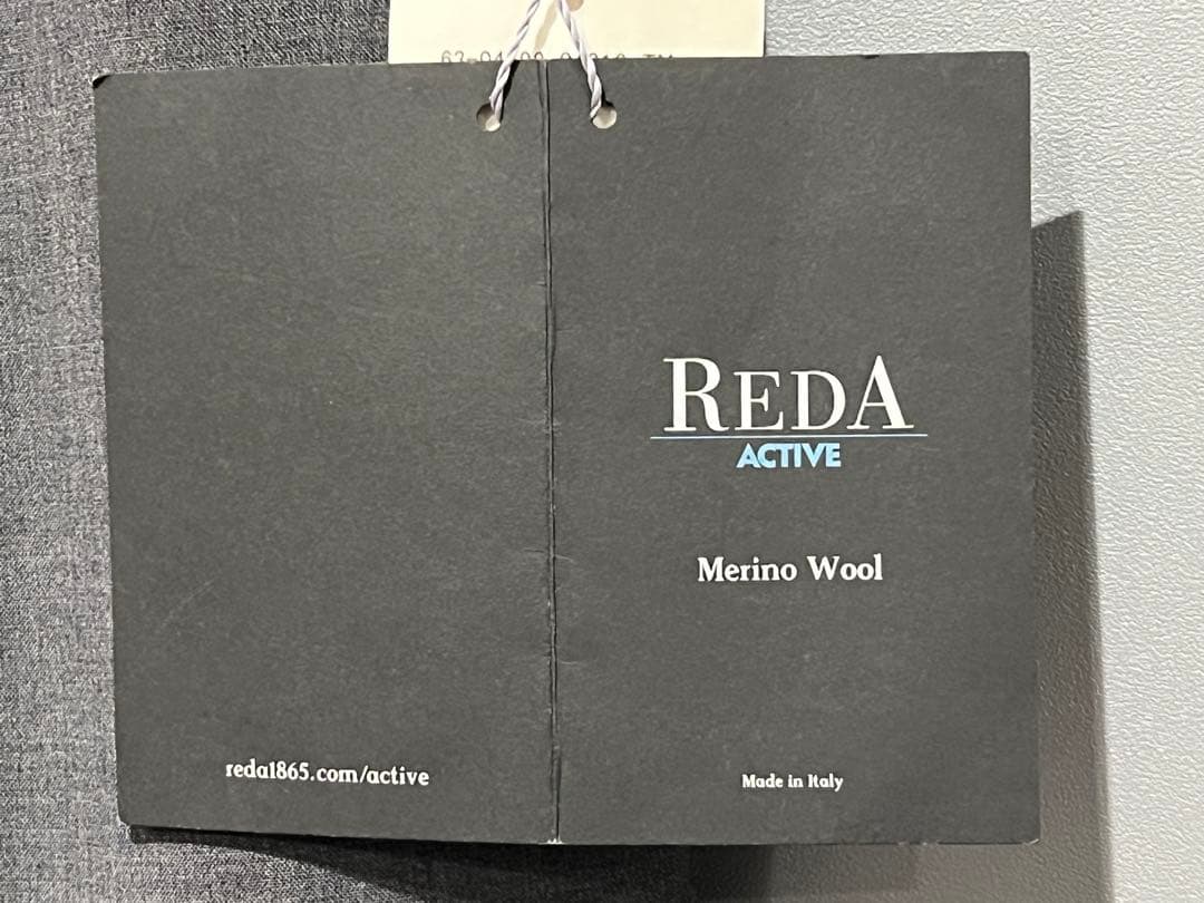 新品未使用 トゥモローランド ウールスラックス　REDA イタリア生地 50