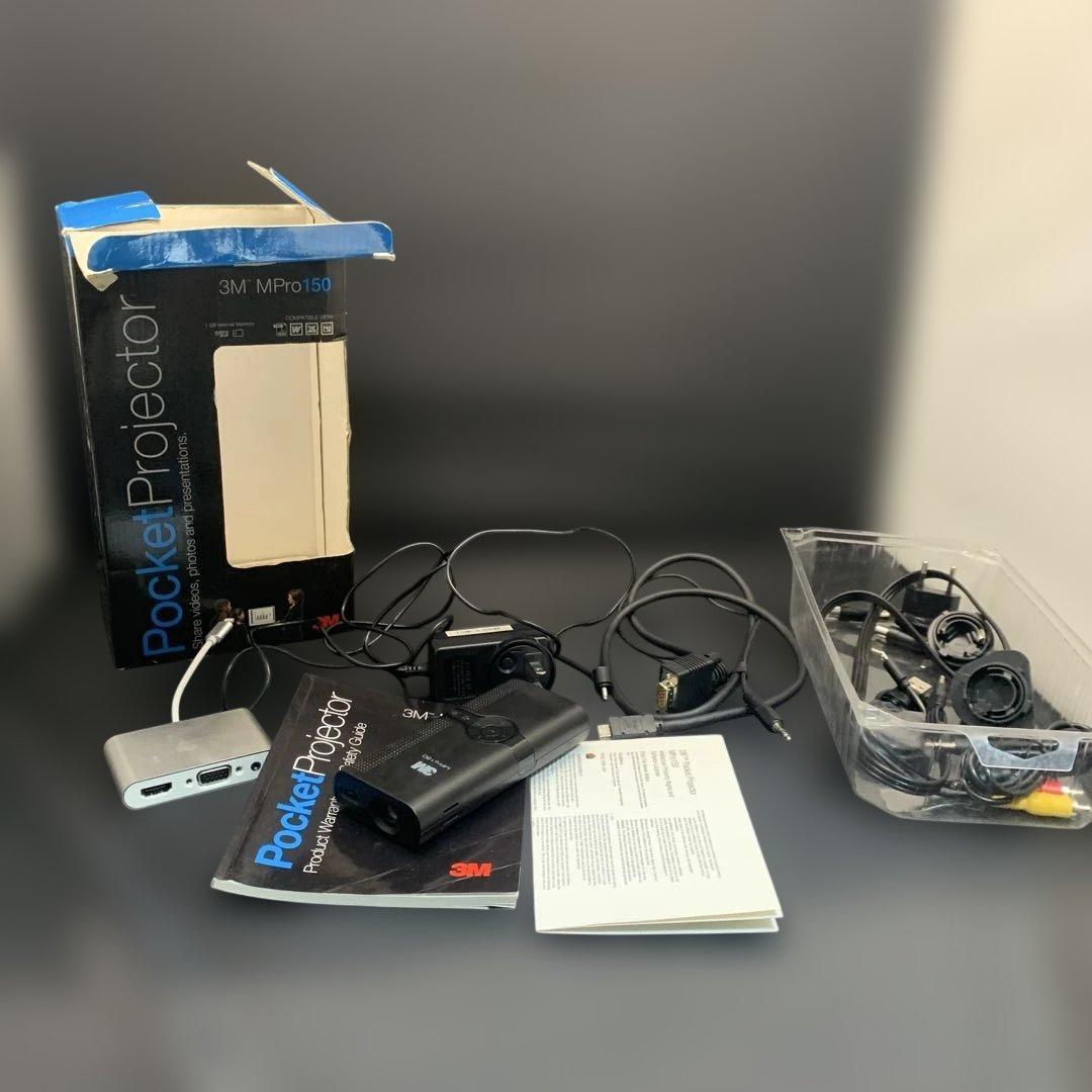 住友スリーエム　3M Mpro150 ポケットプロジェクター　本体加水分解気味
