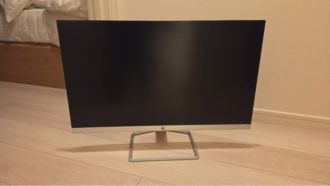 [美品] HP 薄型モニター シルバー