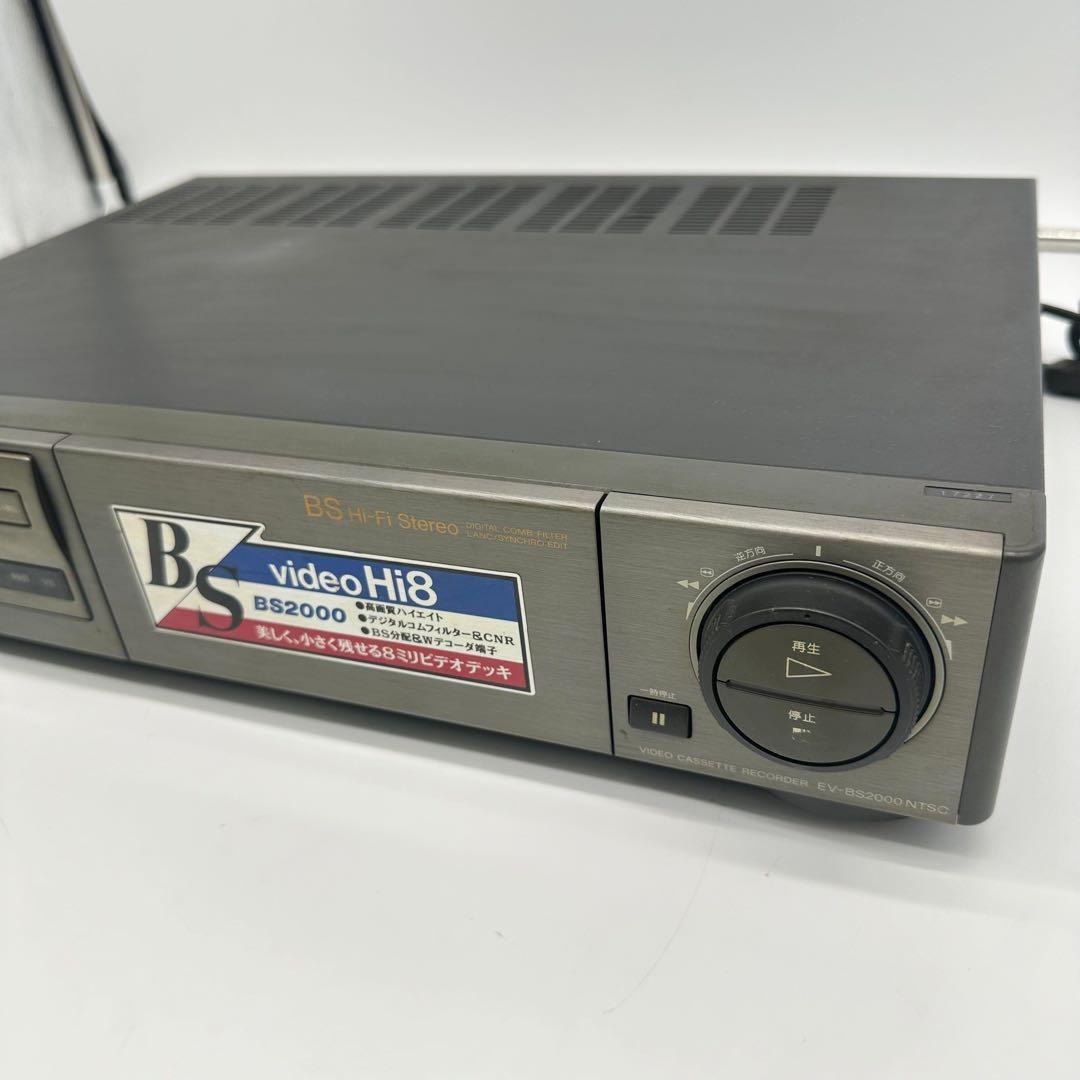 SONY製Hi8 ビデオデッキ EV-BS2000