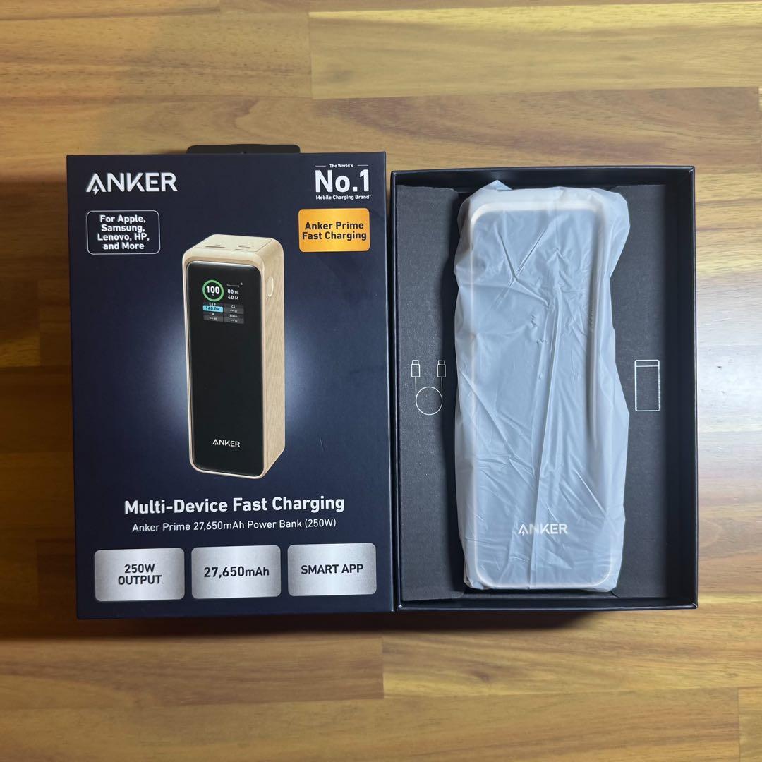 スマホアクセサリー Anker Prime Power Bank(27,650mAh, 250W)