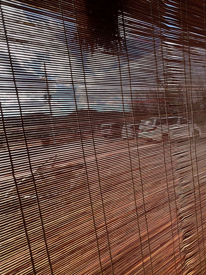 ayakaお座敷すだれ4本セット検和室古民家御簾書院　壁掛　のれん