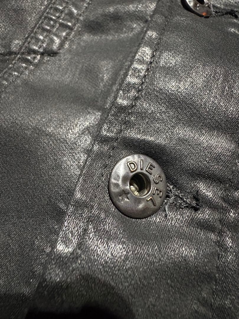 コーティングデニムジャケット DIESEL JOGG archive希少y2k