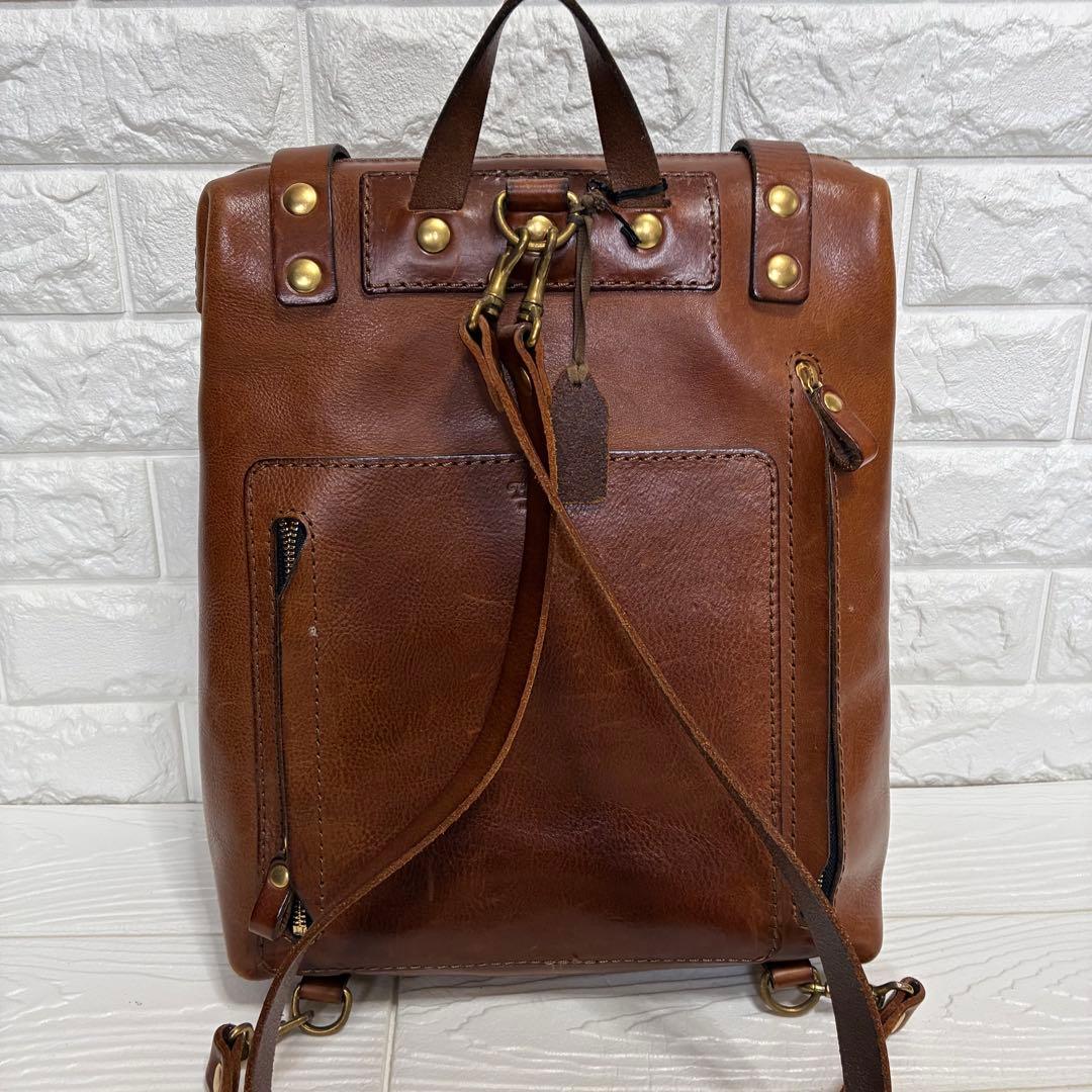 HERZ ヘルツ ラックスリュック キャメル リュックサック