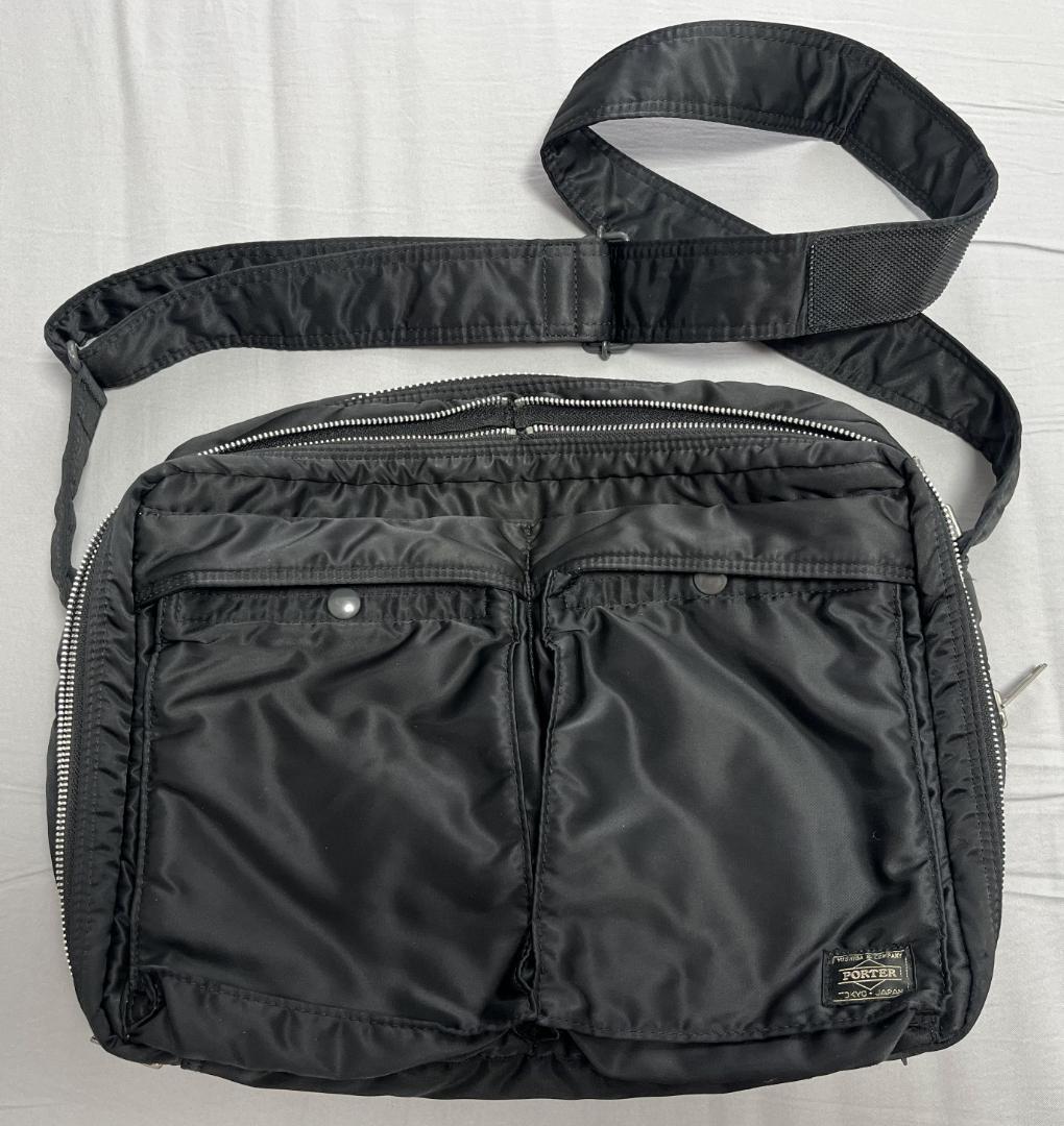 PORTER　ポーター　タンカー　吉田カバン　ナイロン　ショルダーバック　黒