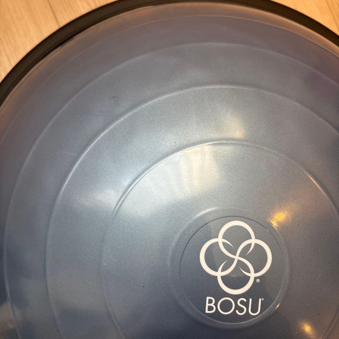 BOSU(ボス) バランストレーナー スポーツ　ブルーブラック　直径50cm