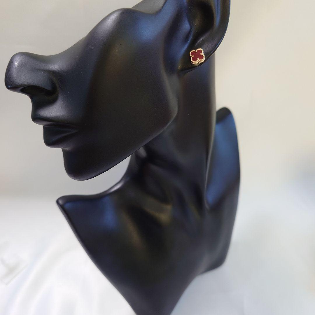 ヴァンクリーフ&アーペル スウィート アルハンブラ ピアス 片耳用 7200