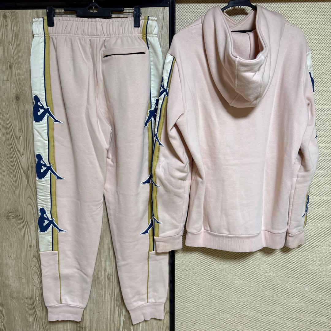 Kappa ピンクセットアップ Lサイズ
