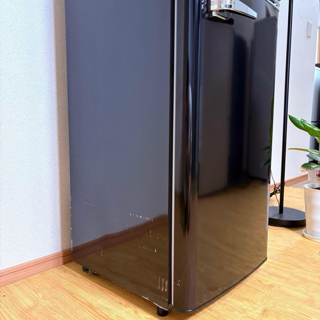 2025年製 冷蔵庫 一人暮らし 単身用 小型 3ヶ月保証 送料無料 レトロ家電