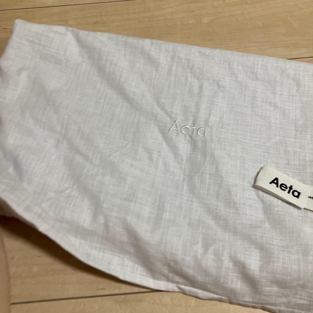 aeta アエタ　カウレザーバスケット　L