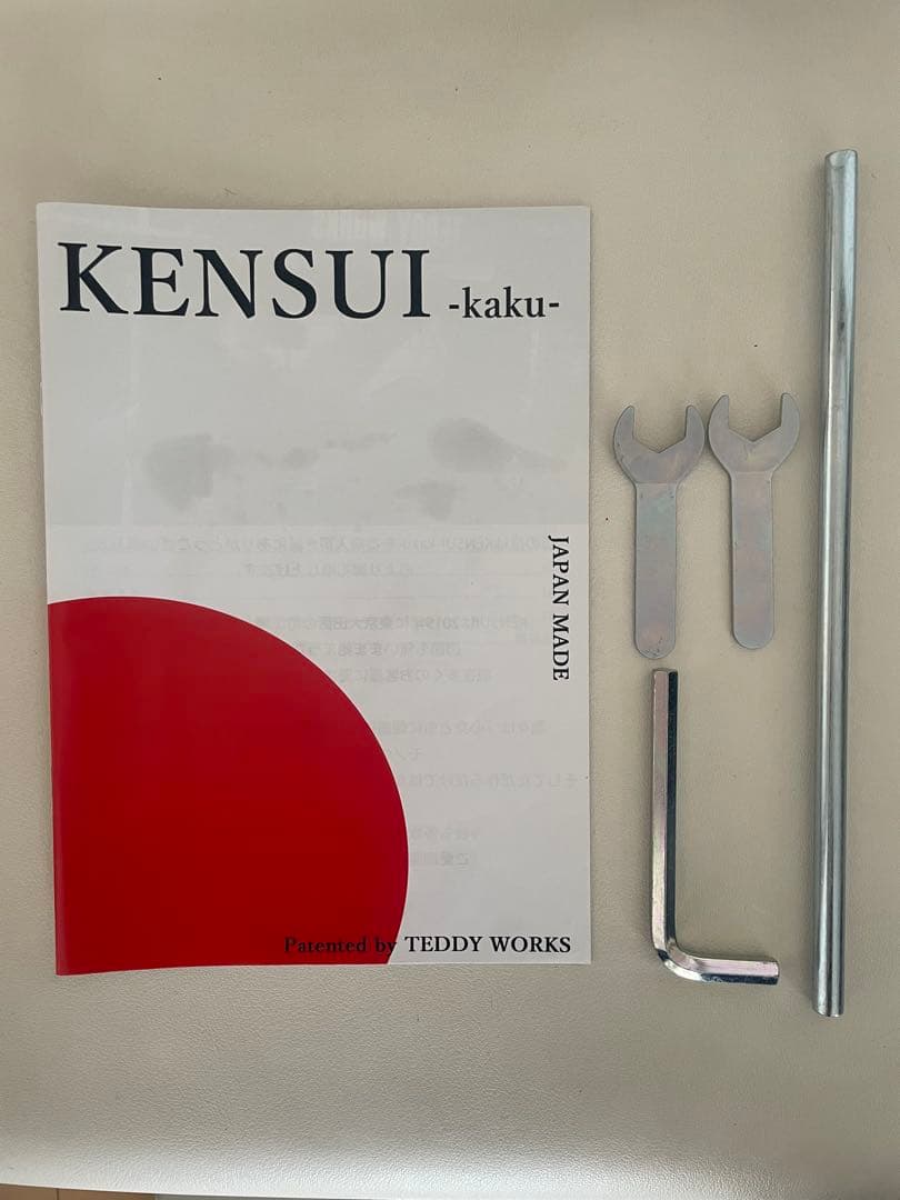 TEDDY WORKS KENSUI kaku ホワイト ベンドパラレル