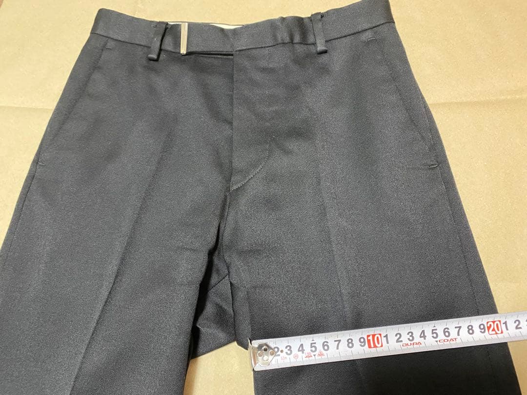 ヘルムートラング　本人期　黒スラックス　 サイズ44 アーカイブ