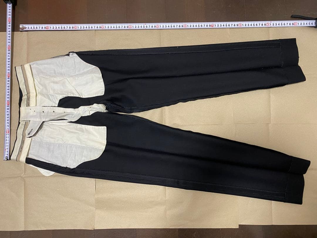 ヘルムートラング　本人期　黒スラックス　 サイズ44 アーカイブ