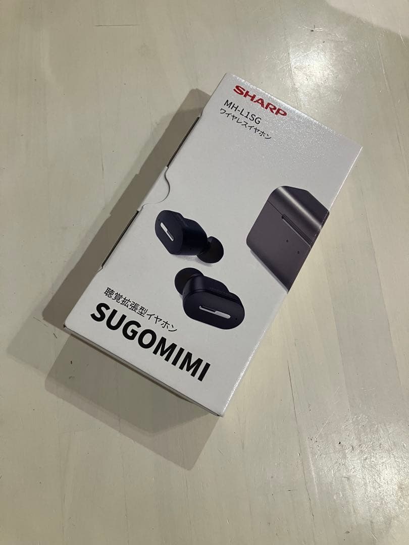 新品未開封 SHARP MH-L1SG ワイヤレスイヤホン ブラック