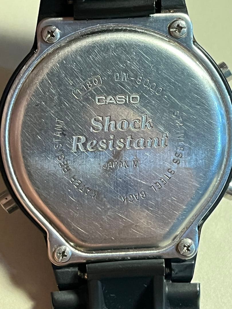 CASIO レア G-SHOCK DW-8000 バッファロー