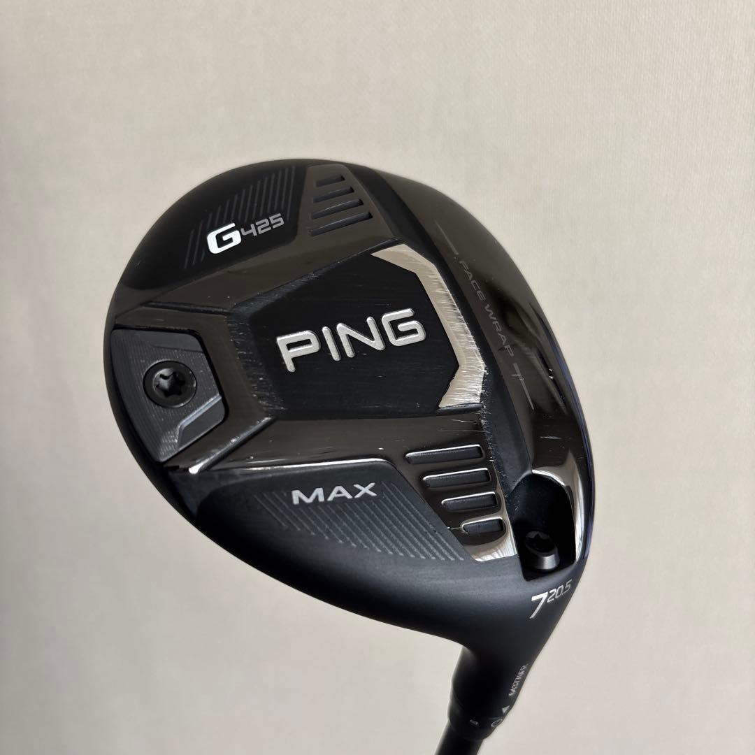 激美品 PING G425 MAX 7W 21度 ALTA JCB S カバー付