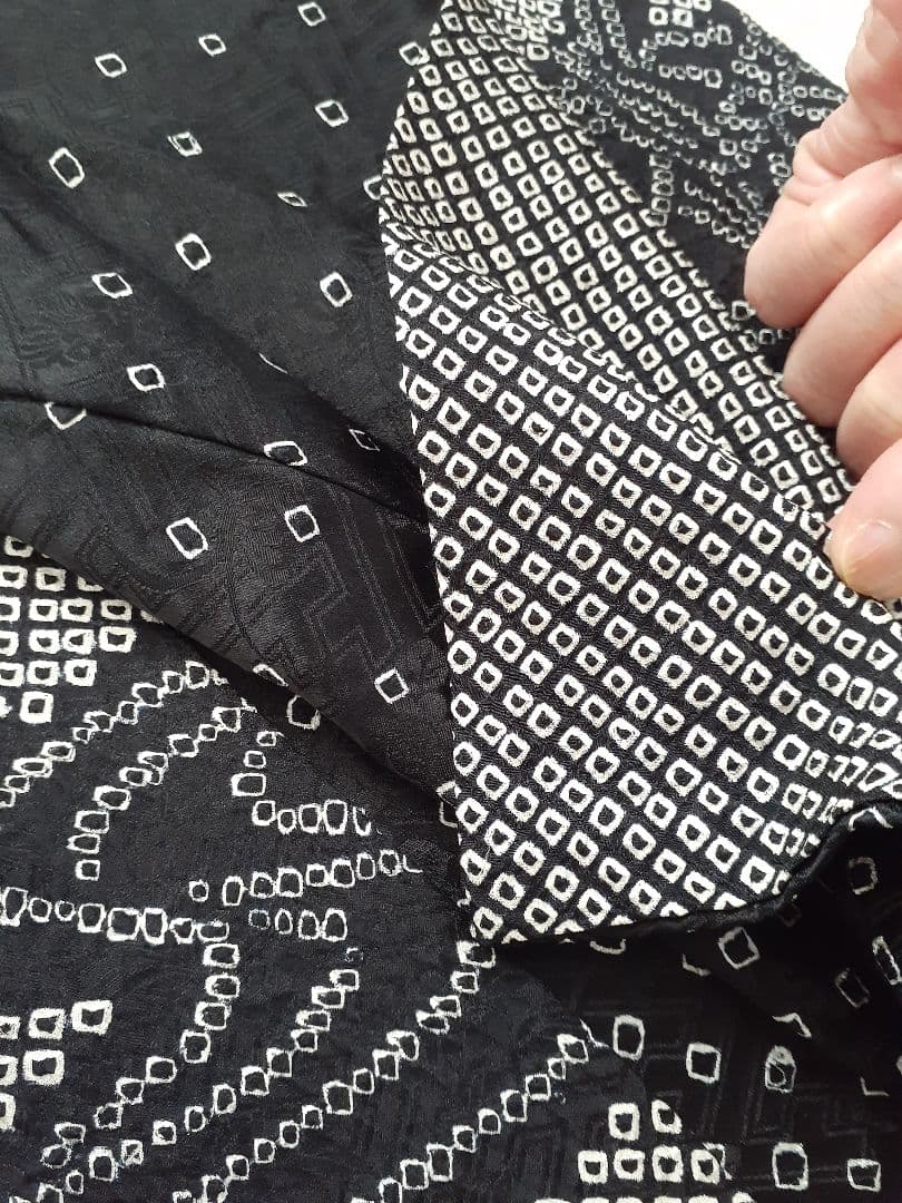 着物　絞り　正絹