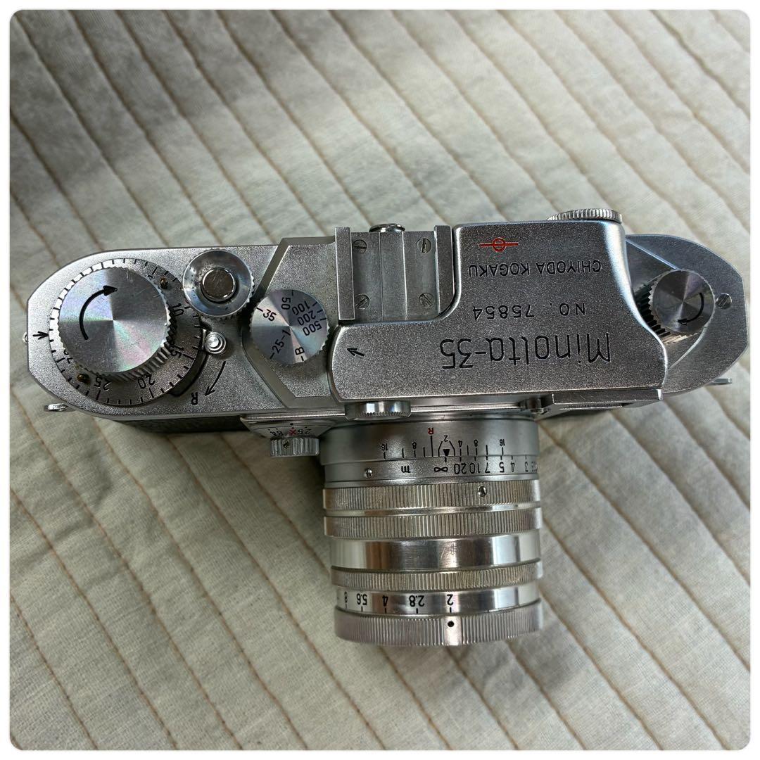 Minolta-35 フィルムカメラ SUPER ROKKORレンズ