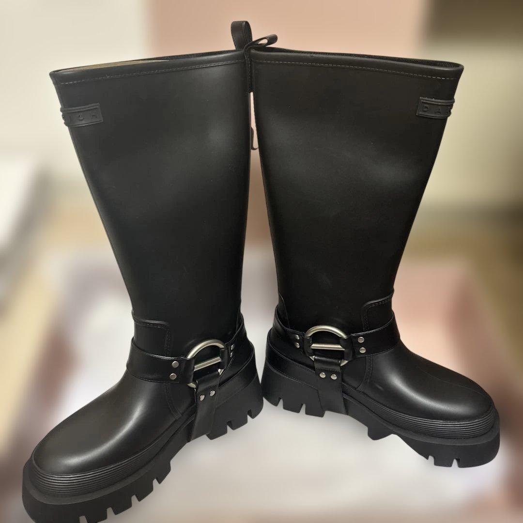 【月内処分】ハーネスラバーブーツ