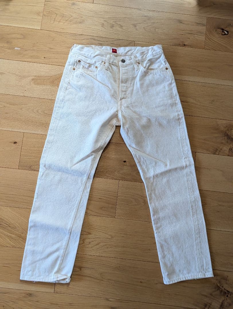 RESOLUTE 710 W33 L30 ホワイトデニム