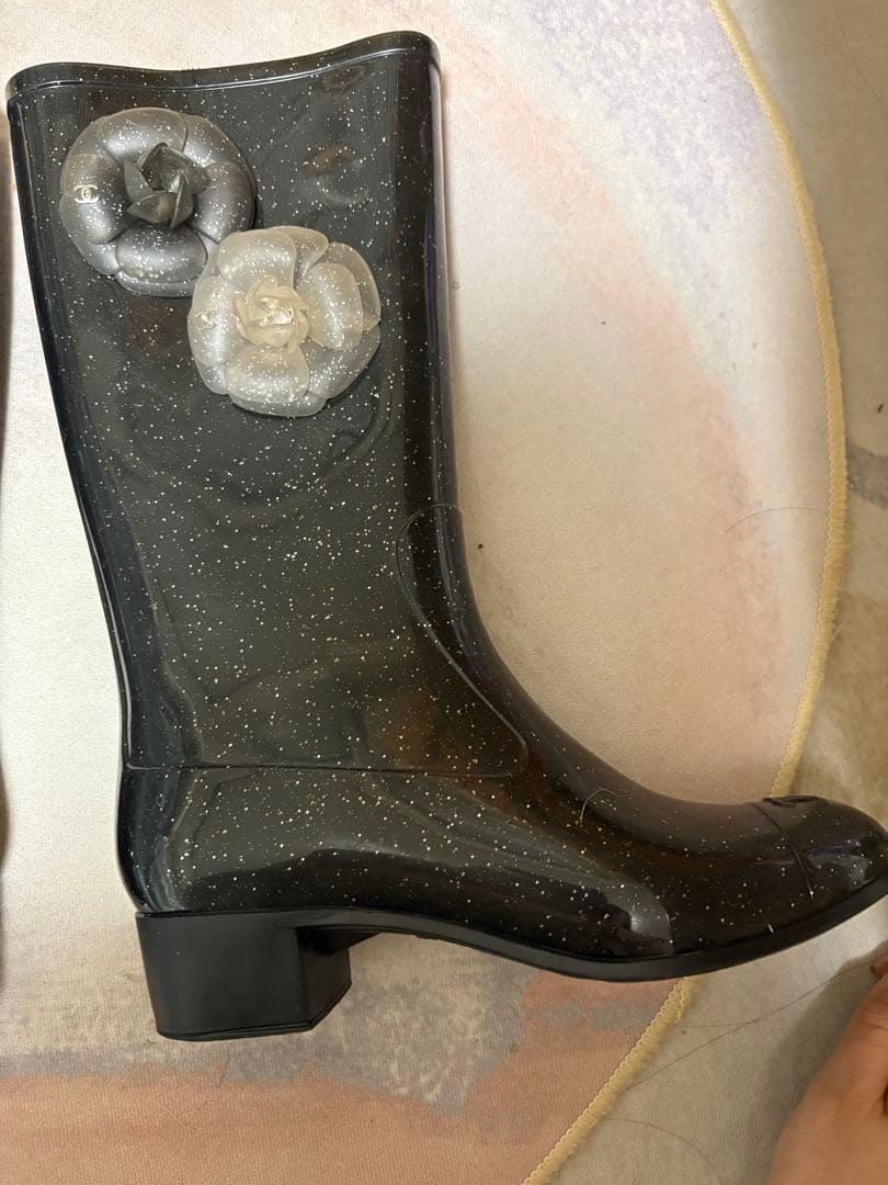 Chanel レインブーツ　38