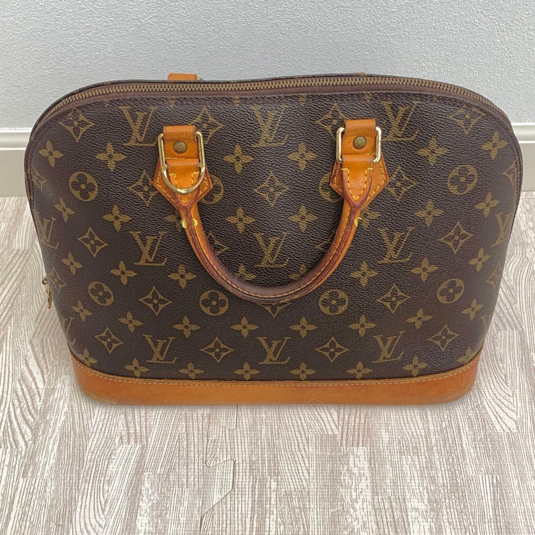楽一番公式アカウント04　訳あり　ルイヴィトン　アルマ　ハンドバッグ