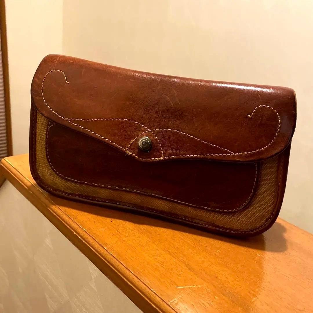 【レア】ラルフローレン ラグビー の美しいクラッチバッグ