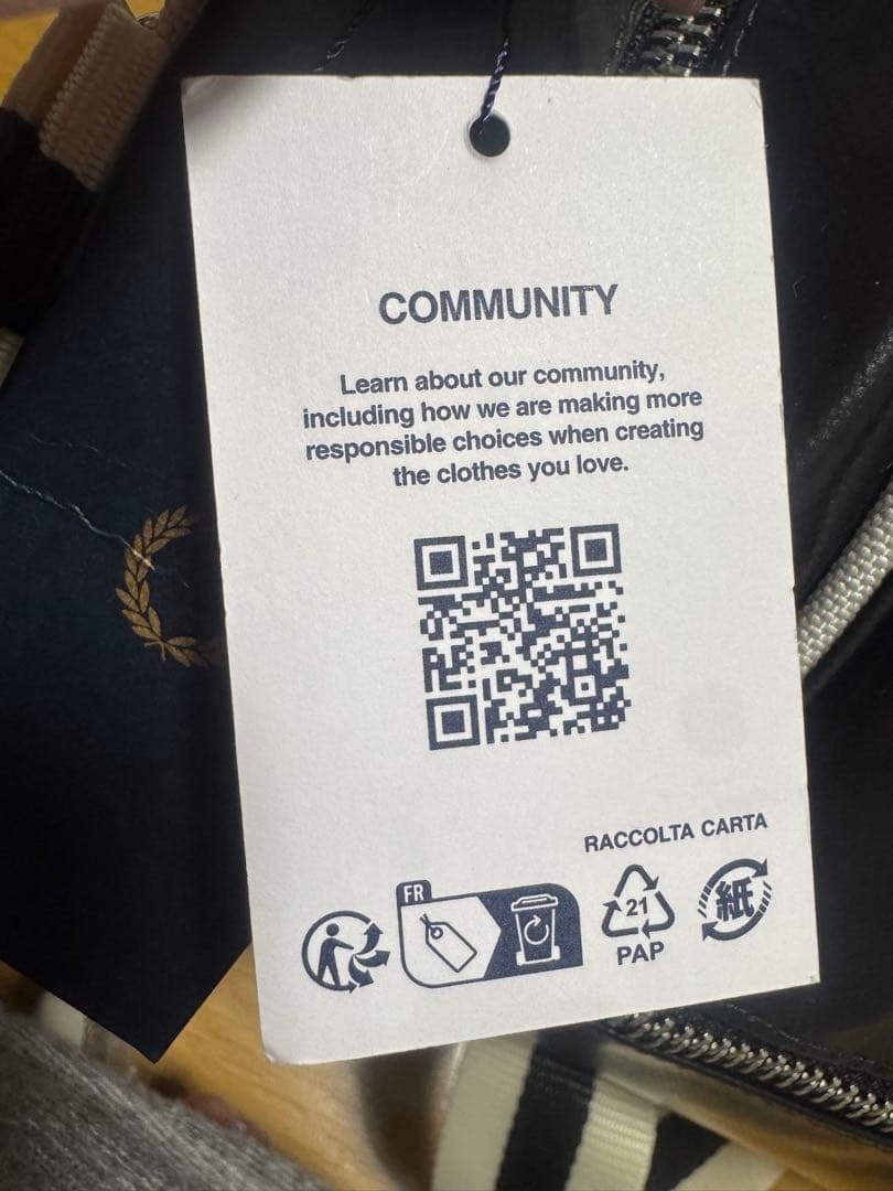 FRED PERRY 2way ドラムバッグ ボストン