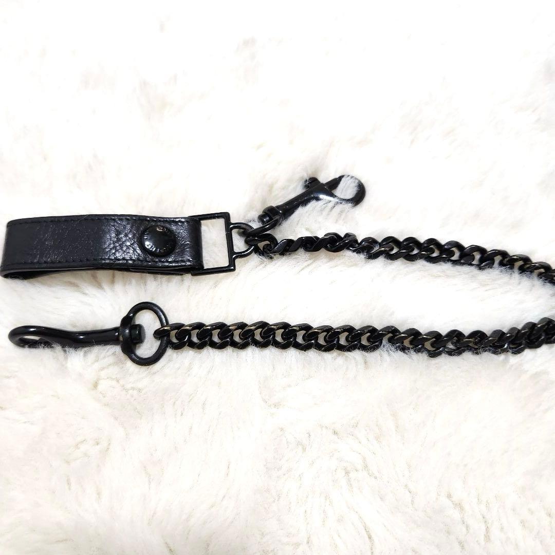 ✨希少　付属品完備✨サンローラン　長財布　チェーンウォレット　クロコ　カサンドラ