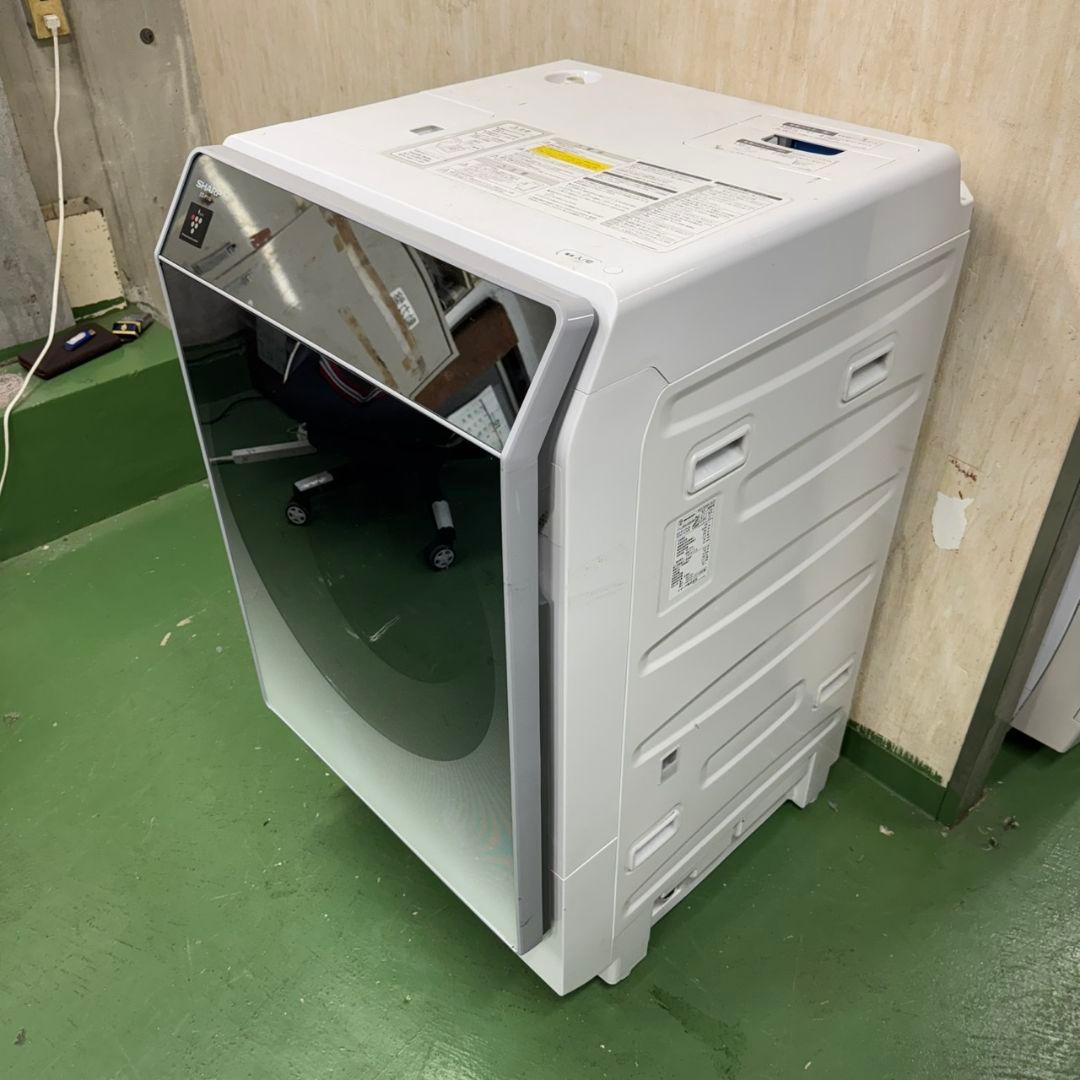 118 最新デザイン　ドラム式洗濯機　左開き　大容量11キロ　乾燥6キロ　極美品