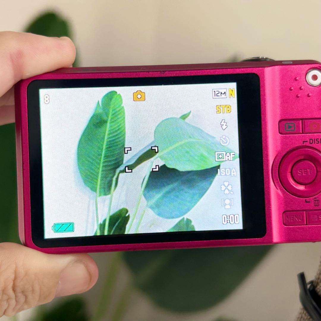 【美品】 CASIO EXILIM EX-Z90 12.1MP ピンク デジカメ