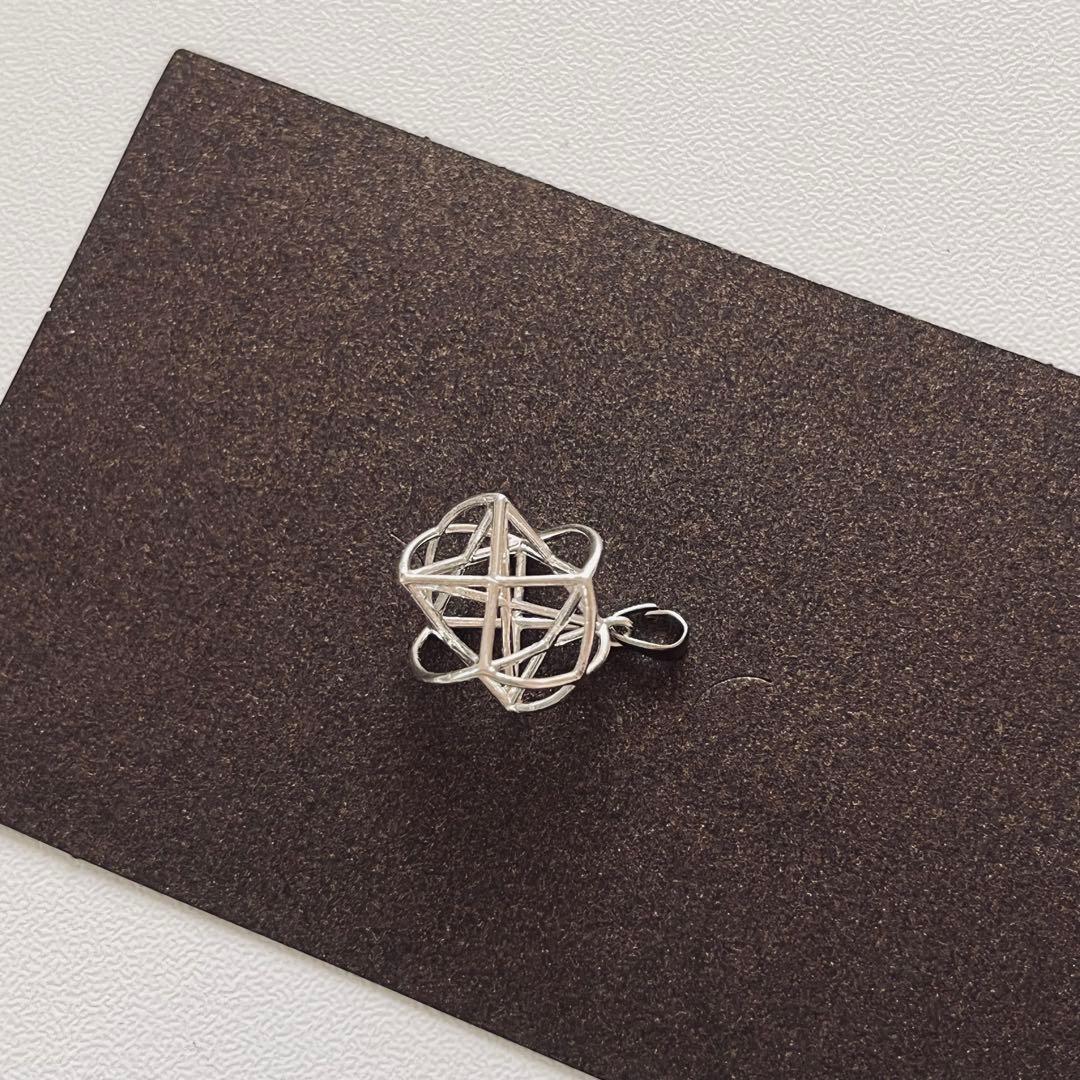 ミスマルノタマ　ネックレストップ チャーム シルバー