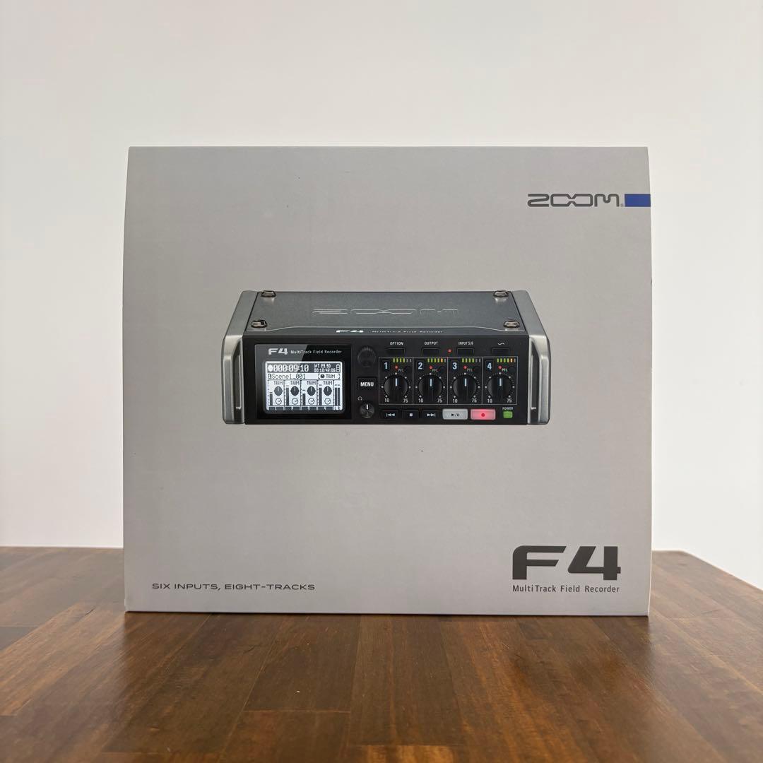 ZOOM F4（ズーム F4）　8トラック フィールドレコーダー