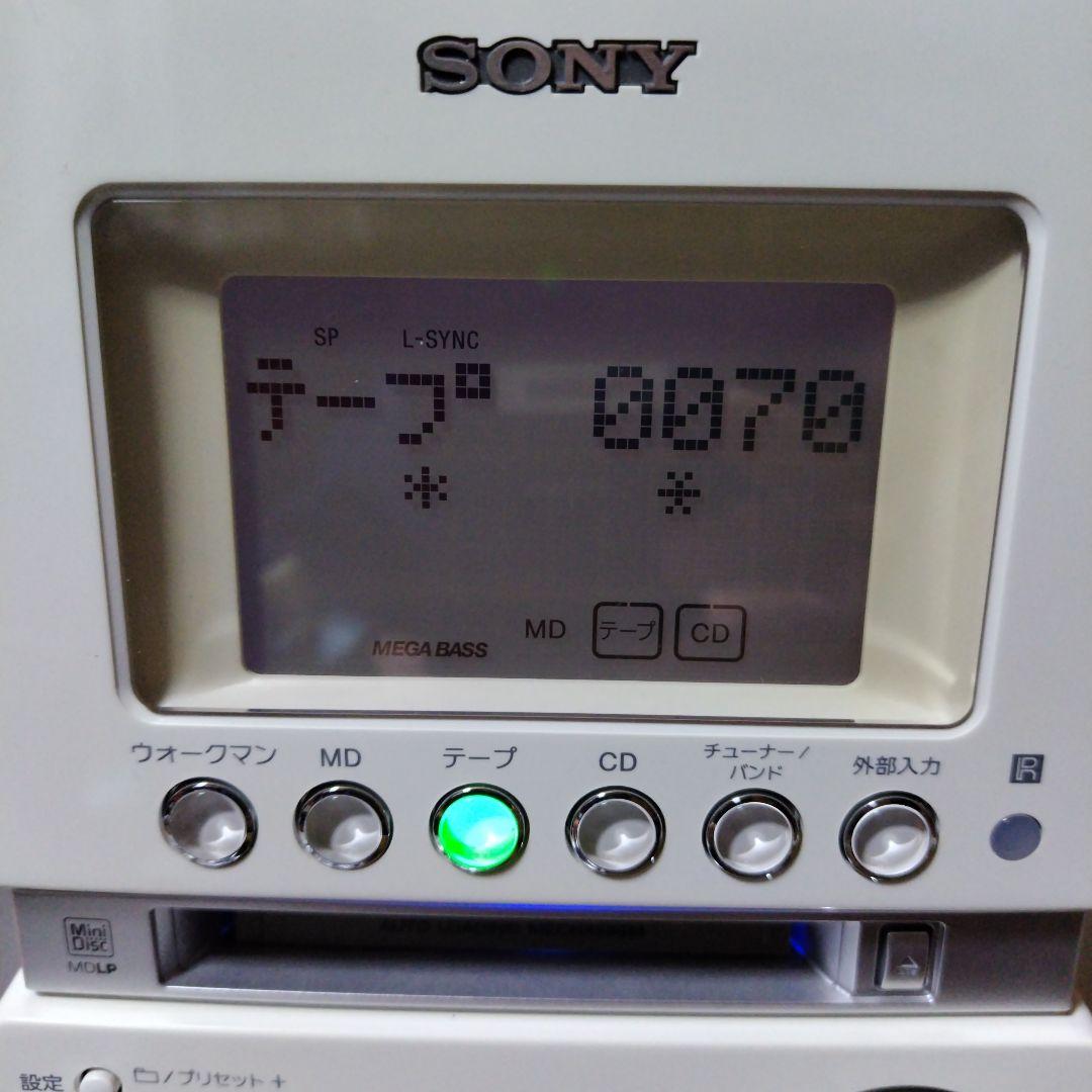 SONY ソニー　CMT-M35WM（ HCD-M35WM）ミニコンポ　ホワイト