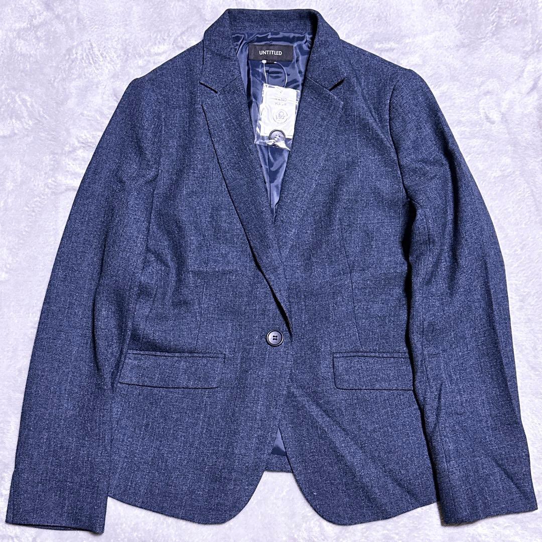 【未使用タグ付】アンタイトル スーツ スカート ウォッシャブル 大きいサイズ L