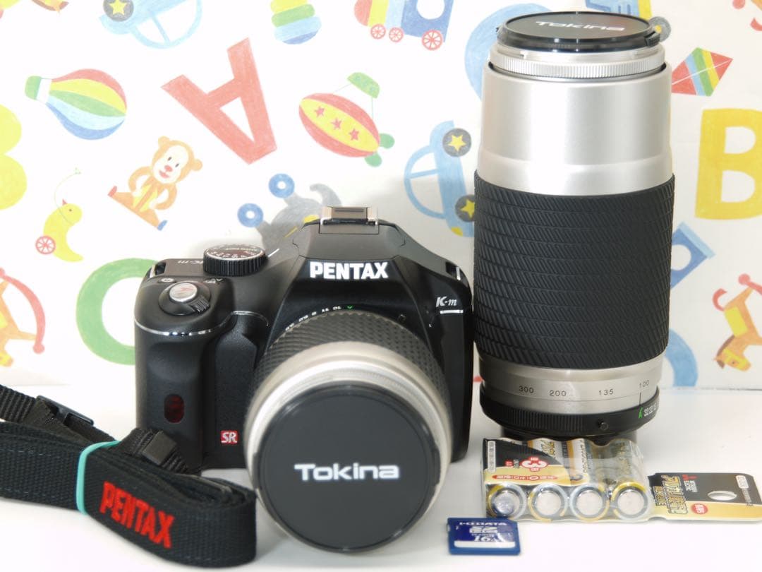 ❤️ペンタックス k-m 一眼レフカメラ(ダブルズーム)❤️