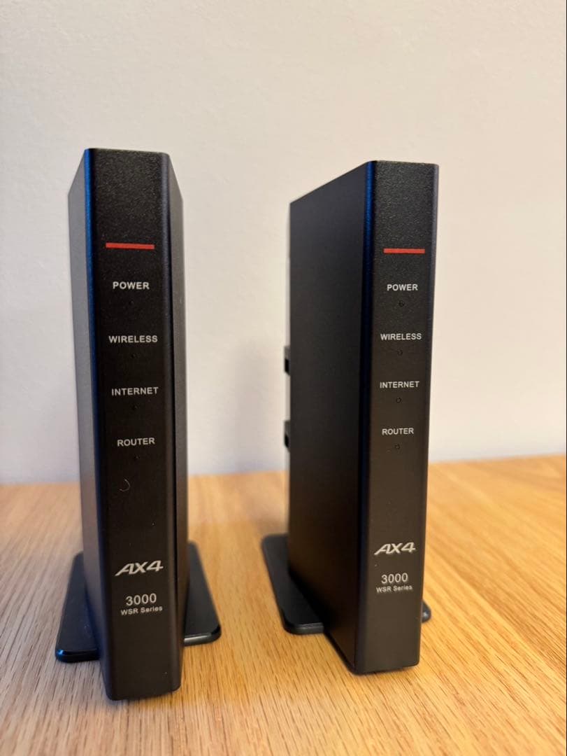 【2台セット】バッファロー Wi-Fi6 ルーター WSR-3000AX4P
