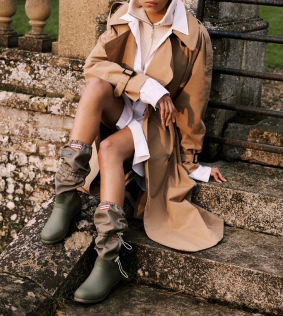 Hunter レディース オリジナル トール トラベル ブーツ　UK5